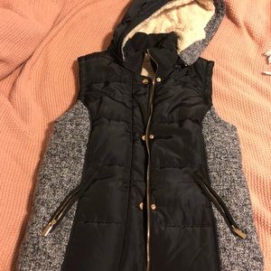 Blue vest